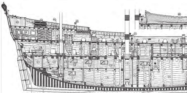 Rispondendo a un nostro desideri di perseguire lo studio dell architettura navale francese del XVII secolo (vedi