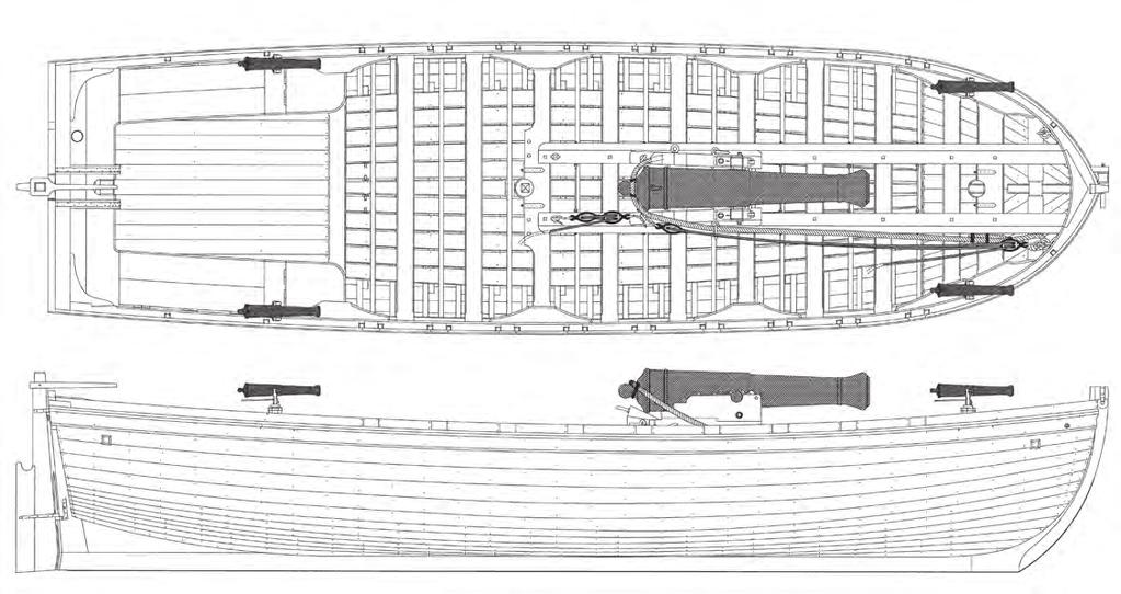 BARCA ARMATA IN GUERRA 1834 MONOGRAPH con 6 TAVOLE, SCALA 1/36 Guida alla costruzione per modellisti inclusa Gérard DELACROIX Al di là del ruolo che coprono sui vascelli, le