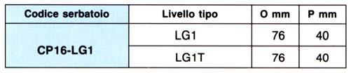 Serbatoi ed accessori per centraline oleodinamiche Serbatoi completi serie Complete oil-tanks type CP 16 GC Descrizione Costruiti in lega di alluminio presssofuso, vengono forniti completi di