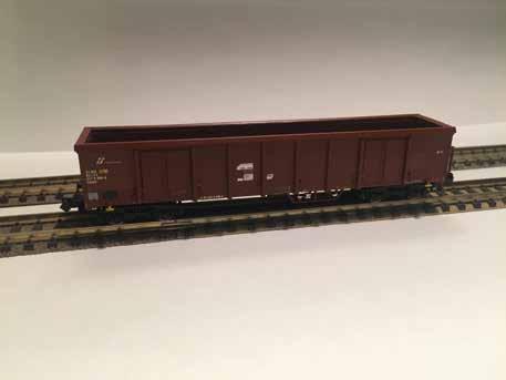 FS Eanos freight wagon Trenitalia logo - Hobbytrain basis - Epoch / I. Art.