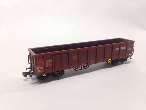 DB - NACCO Eanos freight wagon - Blue livery - Hobbytrain basis - Epoch / I. Art.