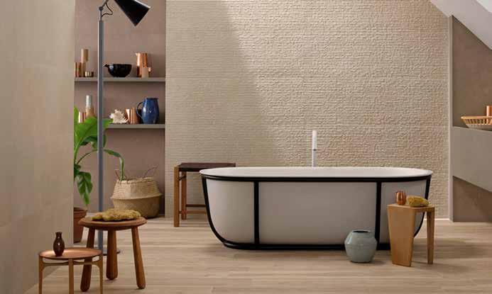 Bagno Piastrelle Collection - Piastrella per rivestimenti - Terracotta smaltata rettificata opaca 400 x 1200 x 6 mm - CHF 96.90 104.