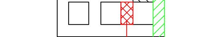 Meccanismo Resistente di una parete di taglio (o di controvento) Si definiscono: - maschi murari fra due finestre, che piano per piano lavorano in parallelo: - fascia di piano sopra ed il sotto