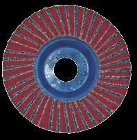 2,73 2,73 2,73 1,53 1,53 1,53 1,53 Disco lamellare ceramico, tela in polycotton, con supporto in fibra di vetro per