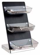 PRESETAZIOE DISPLAY Multi-distributore, inox Multi rack, stainless steel Multi Rack, 18-10 Edelstahl Distributeur, inox Dispensador, acero 18/10 lt.