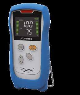 SAT-2000 Pulsossimetro palmare con guscio antiurto Strumento portatile per la rilevazione della quantità di ossigeno legata all emoglobina nel sangue e della frequenza cardiaca in modo non invasivo.