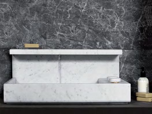 lavabo jp jp washbasin carrara 60x40 realizzazione in marmo carrara tipo C