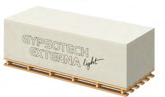 Specifiche tecniche COMPONENTI LASTRE IN CEMENTO GYPSOTECH EXTERNA light EN 12467 CARATTERISTICHE TECNICHE EXTERNA light 13 Codice DoP (CPR 305/2011) EXTLIG13-CPR-14-09 Norma EN 12467 Resistenza