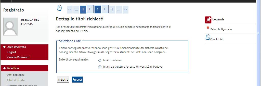 Titoli di studio obbligatori In questa pagina si vedrà il dettaglio del titolo di ammissione previsto per l accesso (unico, ma diverso in base al concorso al quale ci si sta prescrivendo: insegnante