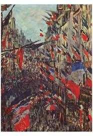 pag. 33 MONET: La Rue Montorgueil a Parigi.