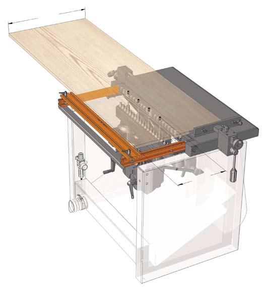 37 mm 37 mm 37 mm predisposizione per utensili di largo diametro Per la realizzazione dei fori per cerniere, o comunque per l utilizzo di utensili di largo diametro (fino a max 40