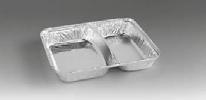 multicomparto - Con coperchio Rectangular compartment aluminium trays - With lid Tipo di