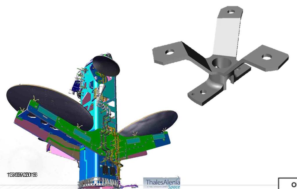 antenna: satellite ARABSAT 6B Design per