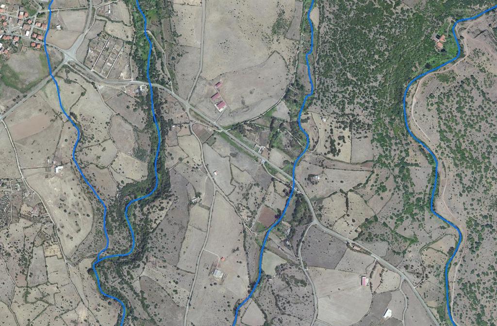 RIU CANNARGIA (bacino 3) Tipico rio collinare, scorre in direzione nord sud nella parte orientale del confine comunale prima di confluire nel rio Mare Foghe intersecando nel suo percorso la SP 11