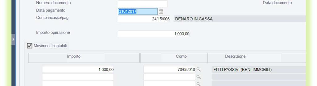 registrazione, alla conferma della