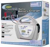 Power Charged Charging Portatili - Fai da te ACCESSORI ELETTRICI RECB106-6 amp BasicCharge6 12V Per batterie fino a 70Ah Per auto di cilindrata fino a 1,6l RECB208-8 amp StandardCharge 12V Per