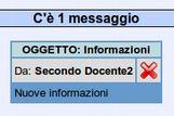 Messaggistica All interno di un gruppo di lavoro è possibile inviare e ricevere messaggi.