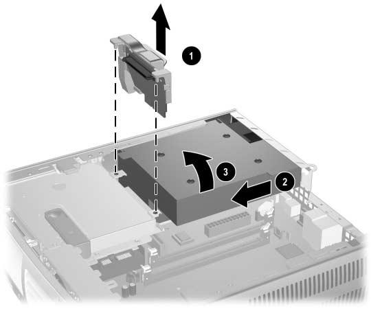 Sostituzione della batteria 1. Disabilitare il sensore Smart Cover Sensor tramite Computer Setup, se del caso.