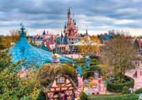 Disneyland PARK Disney Park sa delí na päť častí: Main Street (Hlavná ulica), Fantasyland (Krajina fantázie), Adventureland (Dobrodružná krajina), Frontierland (Krajina Divokého Západu) a