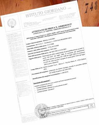 10 PIAZZA GRANDE bidoga CERTIFICAZIONI e