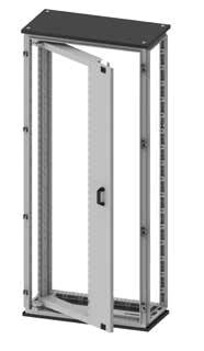 Telaio rack 19" totale, larghezza 800 mm 712,5 680 Realizzato in lamiera d acciaio sp. 15/10 con traverse orizzontali tubolari sp. 20/10. 15,875 Verniciato RAL 7035 bucciato.