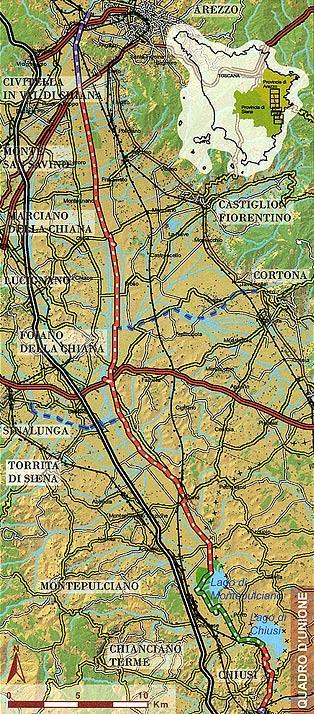 Parallelo al corso del canale è stata realizzata una pista ciclabile denominata sentiero della bonifica Lungo il sentiero si viaggia in un presente tutto da scoprire sulle tracce di un passato lungo