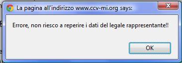 E necessario riempire i campi elencati o selezionare l opzione corrispondente dai menù a tendina.