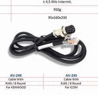 45 to 10 Db 80 Db 0,05%(at flat) 270/540/1K/2KHz ± 4,5 KHz Intermit.