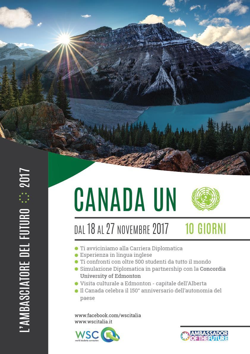 BANDO DI PARTECIPAZIONE AL PROGRAMMA FORMATIVO CANDA UN -BANFF