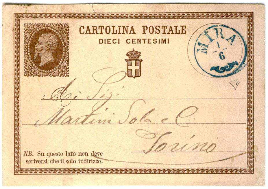 TINTE ANNULLAMENTI AUSTRIACI SU CARTOLINE POSTALI ITALIANE Il bollo annullatore nel