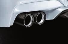 1 + 3 Calotte dei retrovisori esterni BMW M Performance in Per un look high-tech grintoso e deciso. Le calotte dei retrovisori esterni sono realizzate a mano e interamente in.