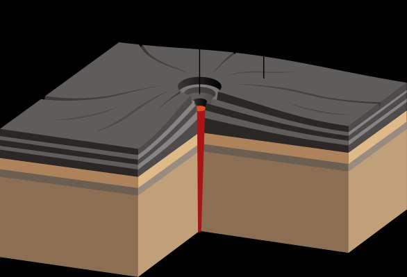 4.7 Stili e forme di prodotti e apparati vulcanici Vulcani a scudo: edifici di