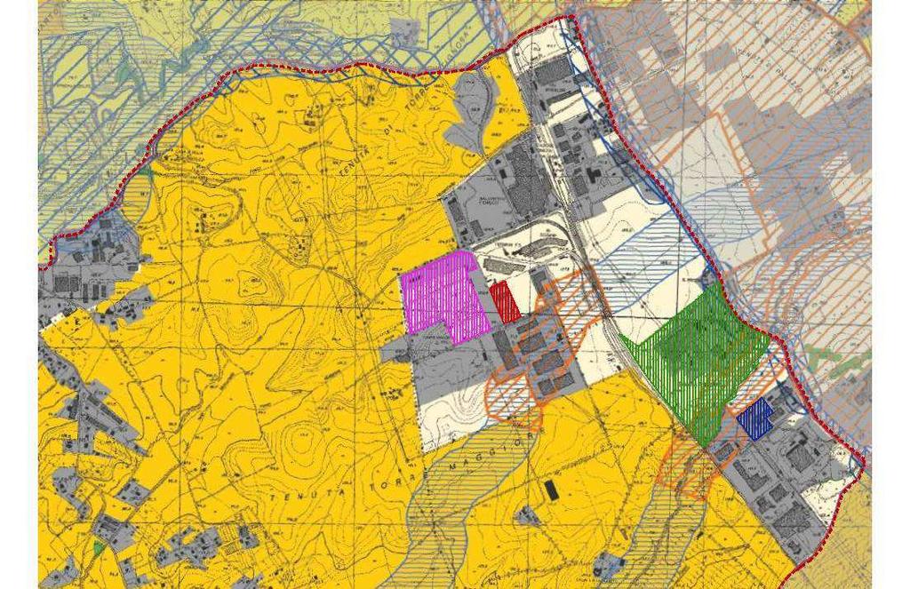 3.3 La pianificazione urbanistica delle aree interessate dalla presenza degli Stabilimenti a Rischio Di Incidente Rilevante Le destinazioni urbanistiche delle aree occupate dagli insediamenti