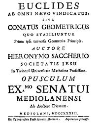 Gerolamo Saccheri (1677-1733) Francesco Paoli