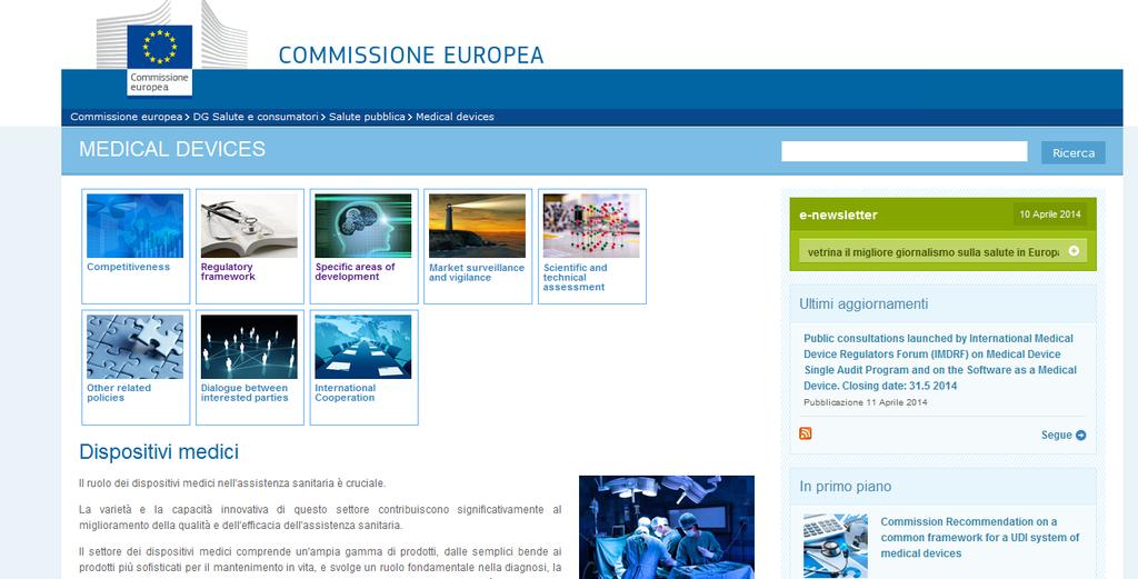 Sito web Commissione Europea http://ec.