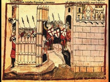 La disfatta di Federico II presso Parma (1248) Nel Meridione d Italia si scatenarono ribellioni fomentate da emissari pontifici e sostenute da rivendicazioni che rinfocolarono le controversie fra