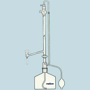 00 5 0,05 19.2753.00 10 0,05 19.8339.00 15 0,1 19.8343.00 25 0,1 19.8345.00 50 0,1 GRADUATE DI PELLET, CON DUE RUBINETTI IN TEFLON In vetro borosilicato giallo o bianco, graduazioni classe A.