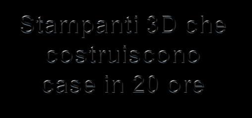 La stampa 3D può essere utilizzata per strutture