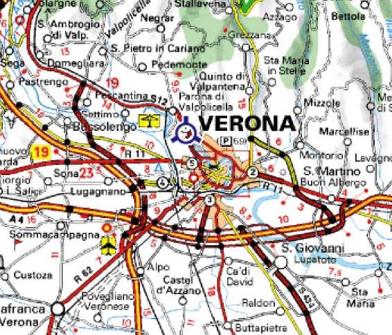 BACINO DI UTENZA La collocazione della struttura di vendita rende la struttura medesima attrattiva sia per il comune di Verona sia, in parte, anche per gli insediamenti residenziali dei comuni