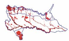 sono state individuate mediante sovrapposizione dei layer