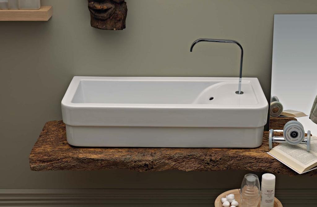 232 design Paolo D Arrigo collezione Opera 233 lavabo Comfort 100