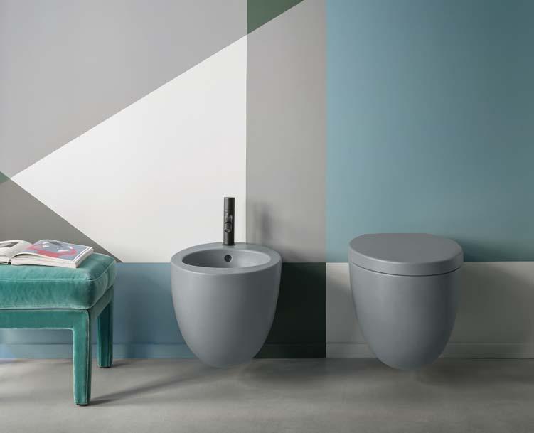 Talco vasca freestanding freestanding bath tub 190 x 119 x 60h - LGBAT finitura / finish Bianco / White wc sospeso wall-hung wc 37 x 55 x