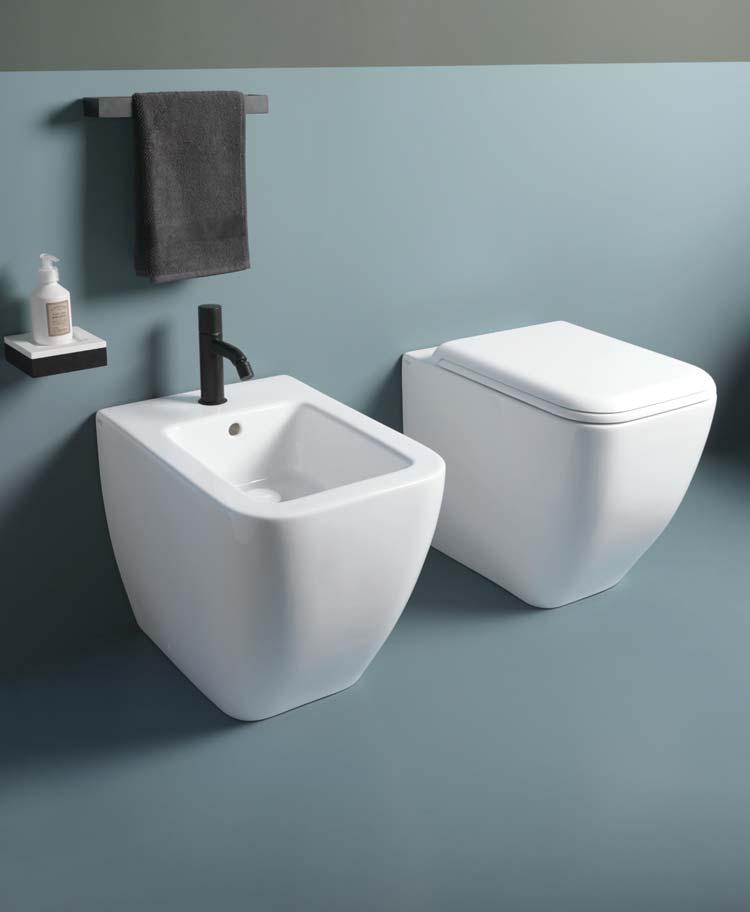 SHCOBI finitura / finish Bianco / White wc sospeso wall-hung wc 37,5 x 55 x h37 - SHCOVS