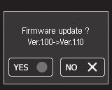 Aggiornare il firmware Il firmware di Q può essere aggiornato alla versione più recente. 1. Copiate il file di aggiornamento del firmware sulla directory principale di una card SD.