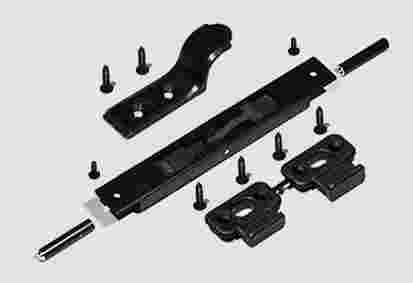 zincate nere per maniglietta - 3,5 x 13 - n. 2 K018/S Squadretta in Nylon per Profilo 014/35 -K80 Conf.: Busta (PZ.