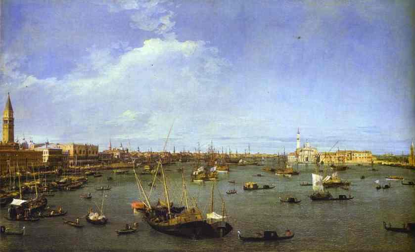 Canaletto Panoramica del Bacino di San Marco IUAV