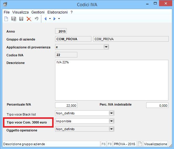 2.3.4. Integrazione anagrafica azienda I dati nell archivio anagrafica azienda vengono recuperati automaticamente dalla procedura di importazione.