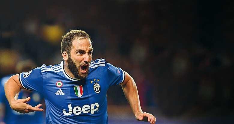 4 Serie A R Domani il derby della Mole Ora chiamatelo GH9 BOMBER Gonzalo Higuain, 29, prima stagione con la Juve, 3 gol segnati: 23 in campionato, 5 in Champions League, 3 in coppa Italia.