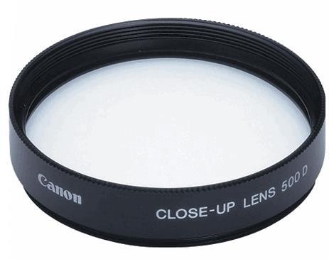 La lente viene avvitata all'obiettivo come un filtro.
