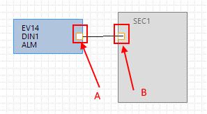 Ora facciamo doppio click sul blocco funzione della logica SEC1 : Impostiamo su Send l